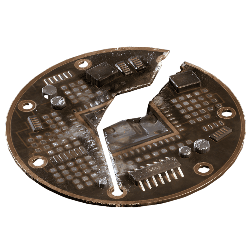 Burned Arc Circuitry